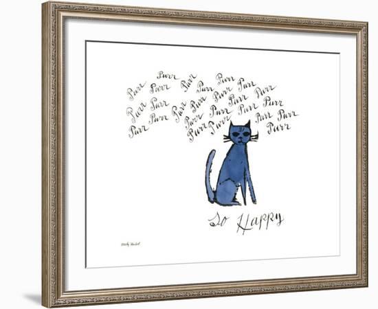 So Happy, ca. 1958-Andy Warhol-Framed Art Print