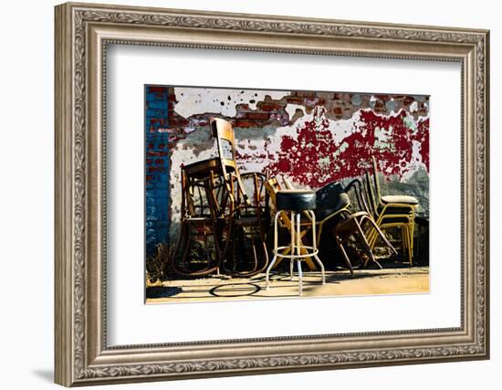 So Many Chairs-Ursula Abresch-Framed Photographic Print