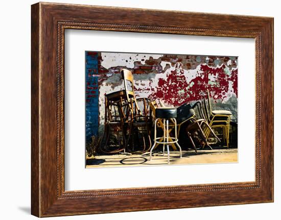 So Many Chairs-Ursula Abresch-Framed Photographic Print