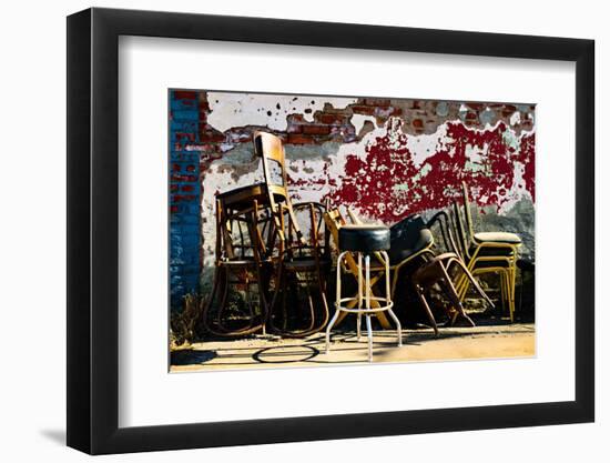 So Many Chairs-Ursula Abresch-Framed Photographic Print