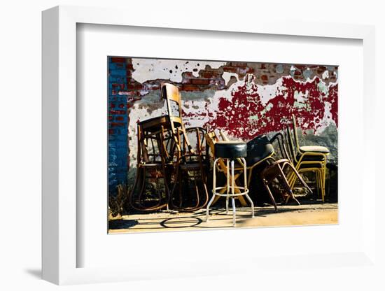 So Many Chairs-Ursula Abresch-Framed Photographic Print