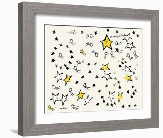 So Many Stars, c. 1958-Andy Warhol-Framed Giclee Print