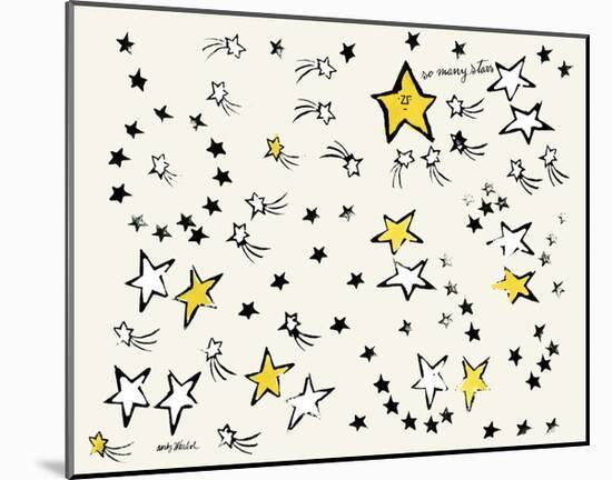 So Many Stars, c. 1958-Andy Warhol-Mounted Giclee Print