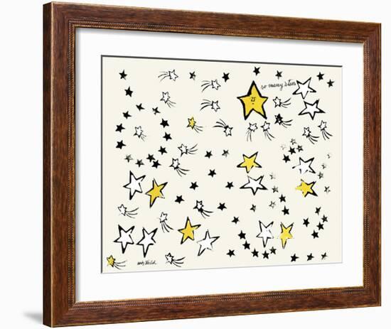 So Many Stars, c. 1958-Andy Warhol-Framed Giclee Print