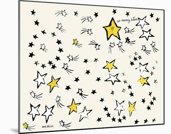 So Many Stars, c. 1958-Andy Warhol-Mounted Giclee Print