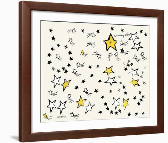 So Many Stars, c. 1958-Andy Warhol-Framed Art Print