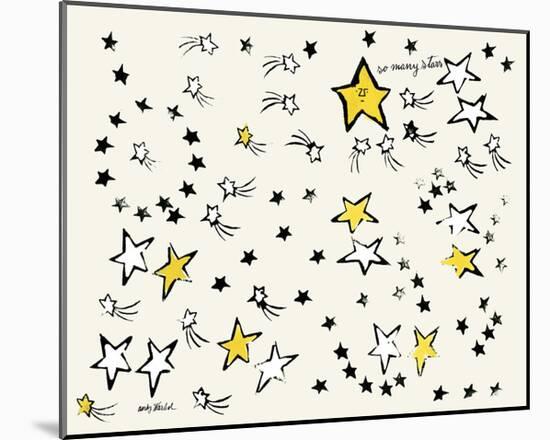 So Many Stars, c. 1958-Andy Warhol-Mounted Art Print