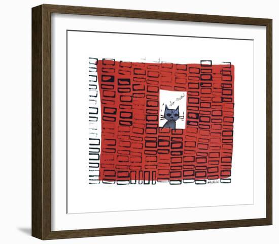 So Meow, c. 1958-Andy Warhol-Framed Giclee Print