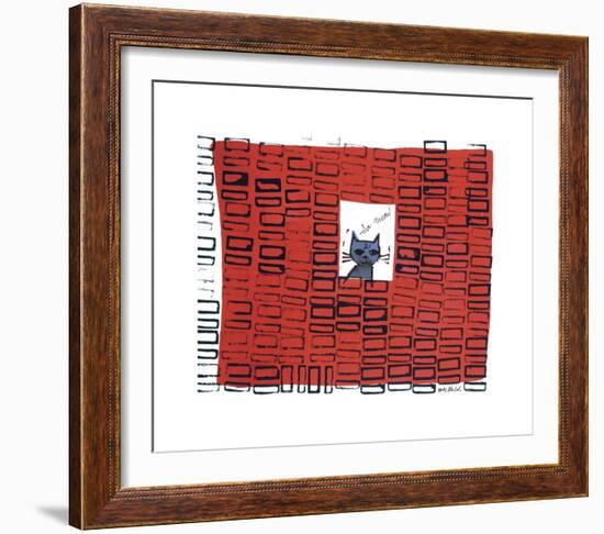 So Meow, c. 1958-Andy Warhol-Framed Giclee Print