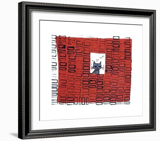 So Meow, c. 1958-Andy Warhol-Framed Giclee Print