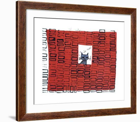 So Meow, c. 1958-Andy Warhol-Framed Giclee Print