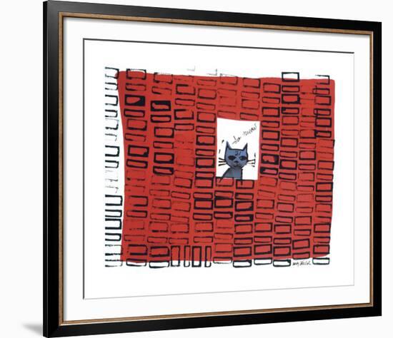 So Meow, c. 1958-Andy Warhol-Framed Giclee Print