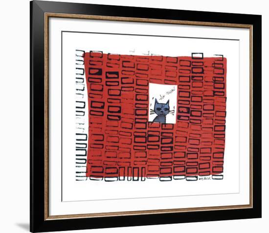 So Meow, c. 1958-Andy Warhol-Framed Giclee Print