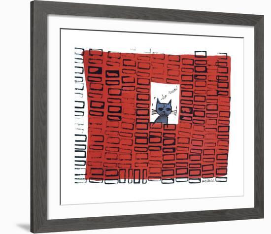 So Meow, c. 1958-Andy Warhol-Framed Giclee Print