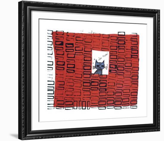 So Meow, c. 1958-Andy Warhol-Framed Giclee Print