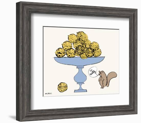 So Nutty-Andy Warhol-Framed Art Print