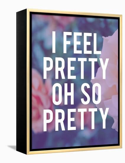 So Pretty-Leah Flores-Framed Premier Image Canvas