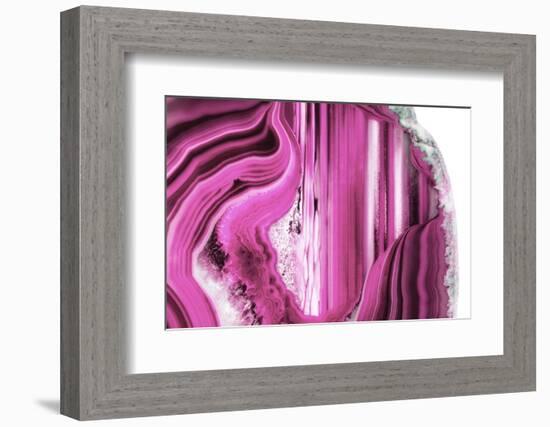 So Pure Collection - Beautiful Pink Agate-Philippe Hugonnard-Framed Photographic Print