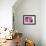 So Pure Collection - Beautiful Pink Agate-Philippe Hugonnard-Framed Photographic Print displayed on a wall