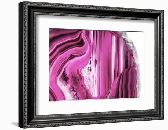 So Pure Collection - Beautiful Pink Agate-Philippe Hugonnard-Framed Photographic Print
