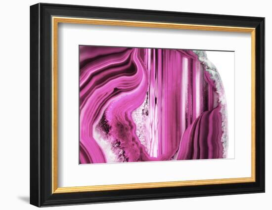 So Pure Collection - Beautiful Pink Agate-Philippe Hugonnard-Framed Photographic Print