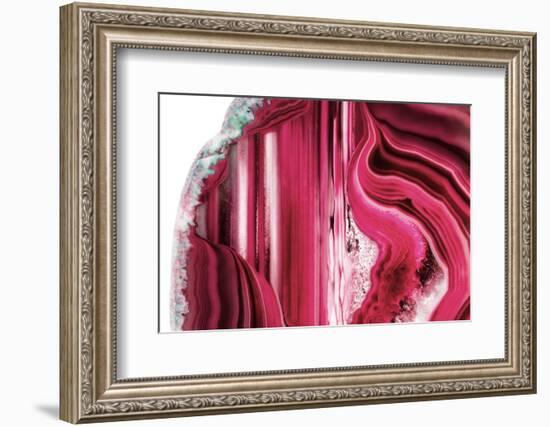 So Pure Collection - Beautiful Red Agate-Philippe Hugonnard-Framed Photographic Print