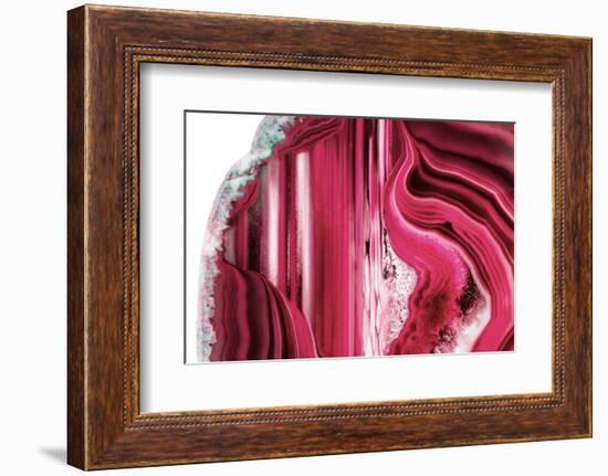 So Pure Collection - Beautiful Red Agate-Philippe Hugonnard-Framed Photographic Print