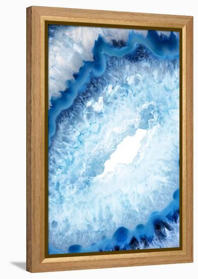 So Pure Collection - Blue Agate Heart-Philippe Hugonnard-Framed Premier Image Canvas