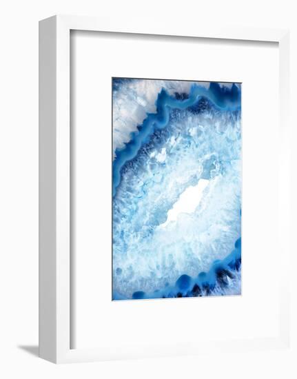 So Pure Collection - Blue Agate Heart-Philippe Hugonnard-Framed Photographic Print