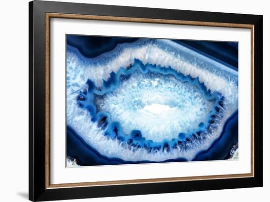 So Pure Collection - Blue Agate Look-Philippe Hugonnard-Framed Photographic Print