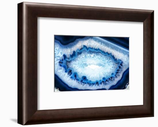 So Pure Collection - Blue Agate Look-Philippe Hugonnard-Framed Photographic Print