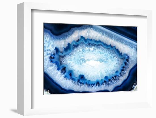 So Pure Collection - Blue Agate Look-Philippe Hugonnard-Framed Photographic Print