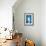 So Pure Collection - Blue Agate Slice-Philippe Hugonnard-Framed Photographic Print displayed on a wall