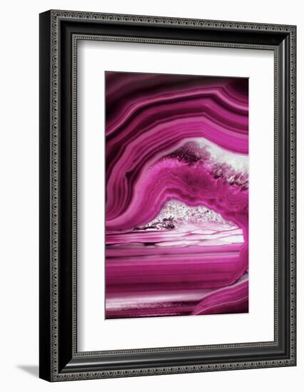 So Pure Collection - Close-up of Pink Agate-Philippe Hugonnard-Framed Photographic Print