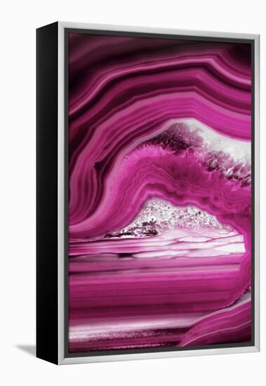 So Pure Collection - Close-up of Pink Agate-Philippe Hugonnard-Framed Premier Image Canvas