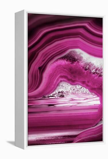 So Pure Collection - Close-up of Pink Agate-Philippe Hugonnard-Framed Premier Image Canvas