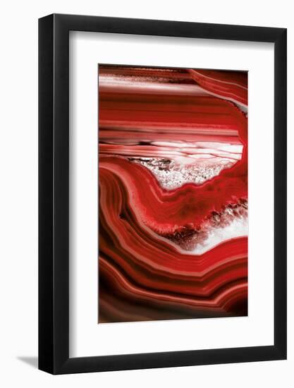 So Pure Collection - Close-up of Red Agate-Philippe Hugonnard-Framed Photographic Print