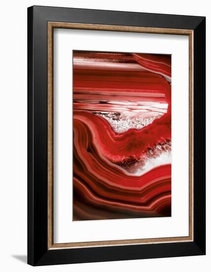 So Pure Collection - Close-up of Red Agate-Philippe Hugonnard-Framed Photographic Print