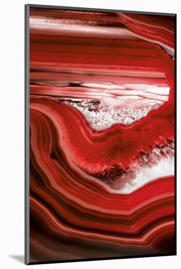 So Pure Collection - Close-up of Red Agate-Philippe Hugonnard-Mounted Photographic Print
