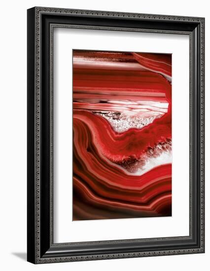 So Pure Collection - Close-up of Red Agate-Philippe Hugonnard-Framed Photographic Print