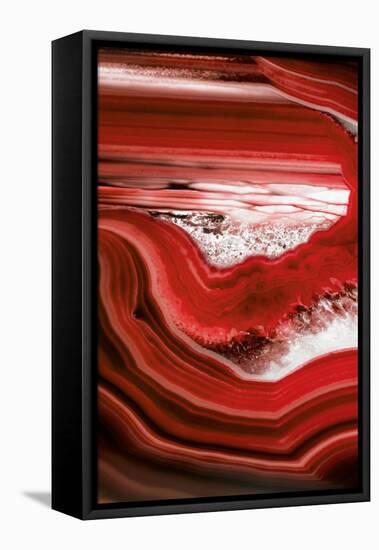 So Pure Collection - Close-up of Red Agate-Philippe Hugonnard-Framed Premier Image Canvas