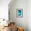 So Pure Collection - Close-up of Turquoise Agate-Philippe Hugonnard-Framed Photographic Print displayed on a wall