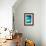 So Pure Collection - Close-up of Turquoise Agate-Philippe Hugonnard-Framed Photographic Print displayed on a wall