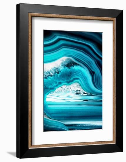 So Pure Collection - Close-up of Turquoise Agate-Philippe Hugonnard-Framed Photographic Print