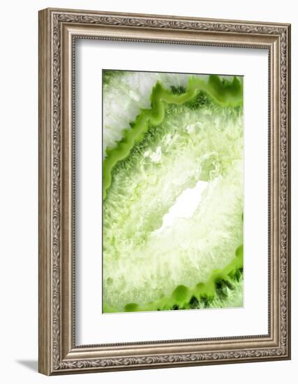 So Pure Collection - Green Agate Heart-Philippe Hugonnard-Framed Photographic Print