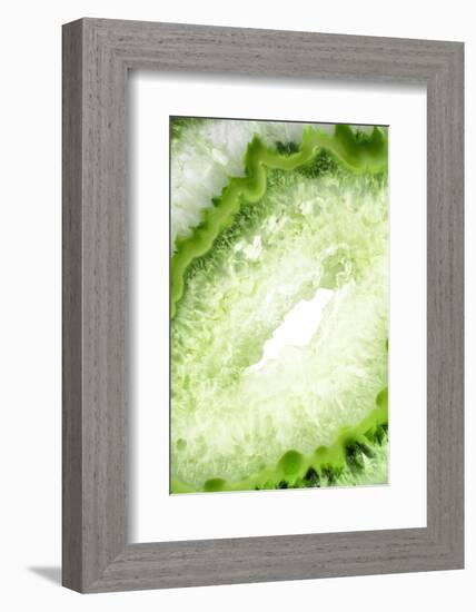 So Pure Collection - Green Agate Heart-Philippe Hugonnard-Framed Photographic Print