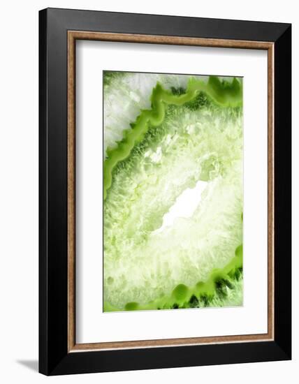 So Pure Collection - Green Agate Heart-Philippe Hugonnard-Framed Photographic Print