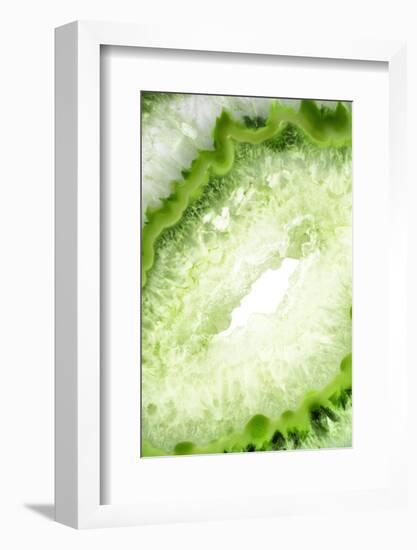 So Pure Collection - Green Agate Heart-Philippe Hugonnard-Framed Photographic Print