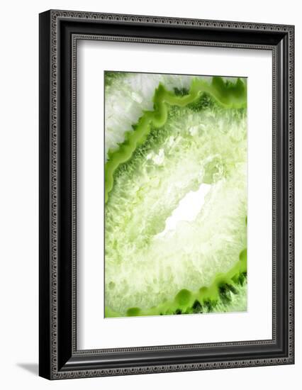 So Pure Collection - Green Agate Heart-Philippe Hugonnard-Framed Photographic Print