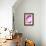 So Pure Collection - Pink Agate Heart-Philippe Hugonnard-Framed Photographic Print displayed on a wall